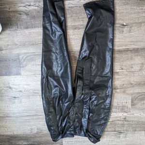 BNWT Express Pleather paper bag pants